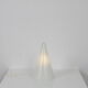 “Teepee” glass table lamp for SCE, France 1990