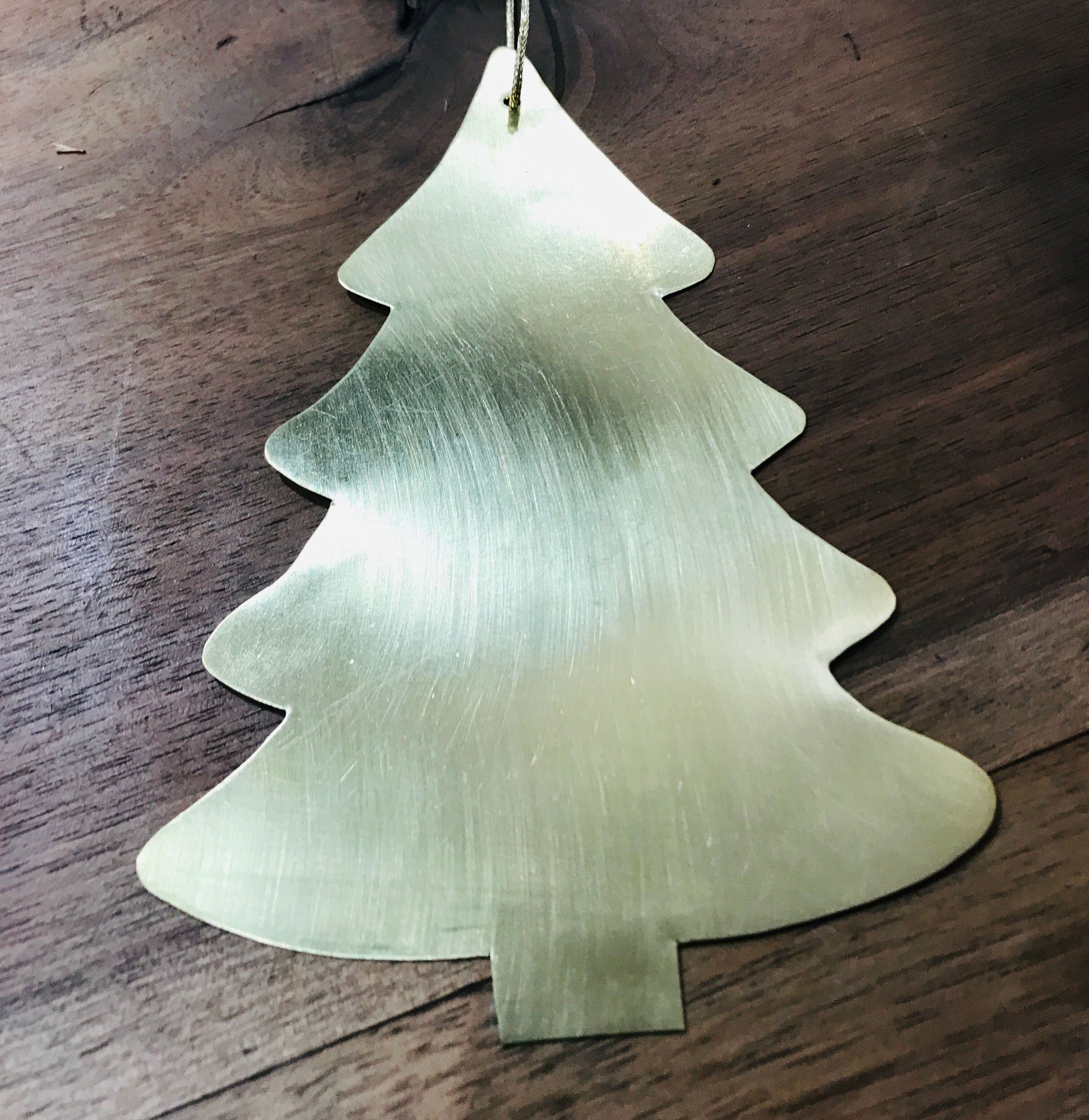 Medium model gilded brass fir