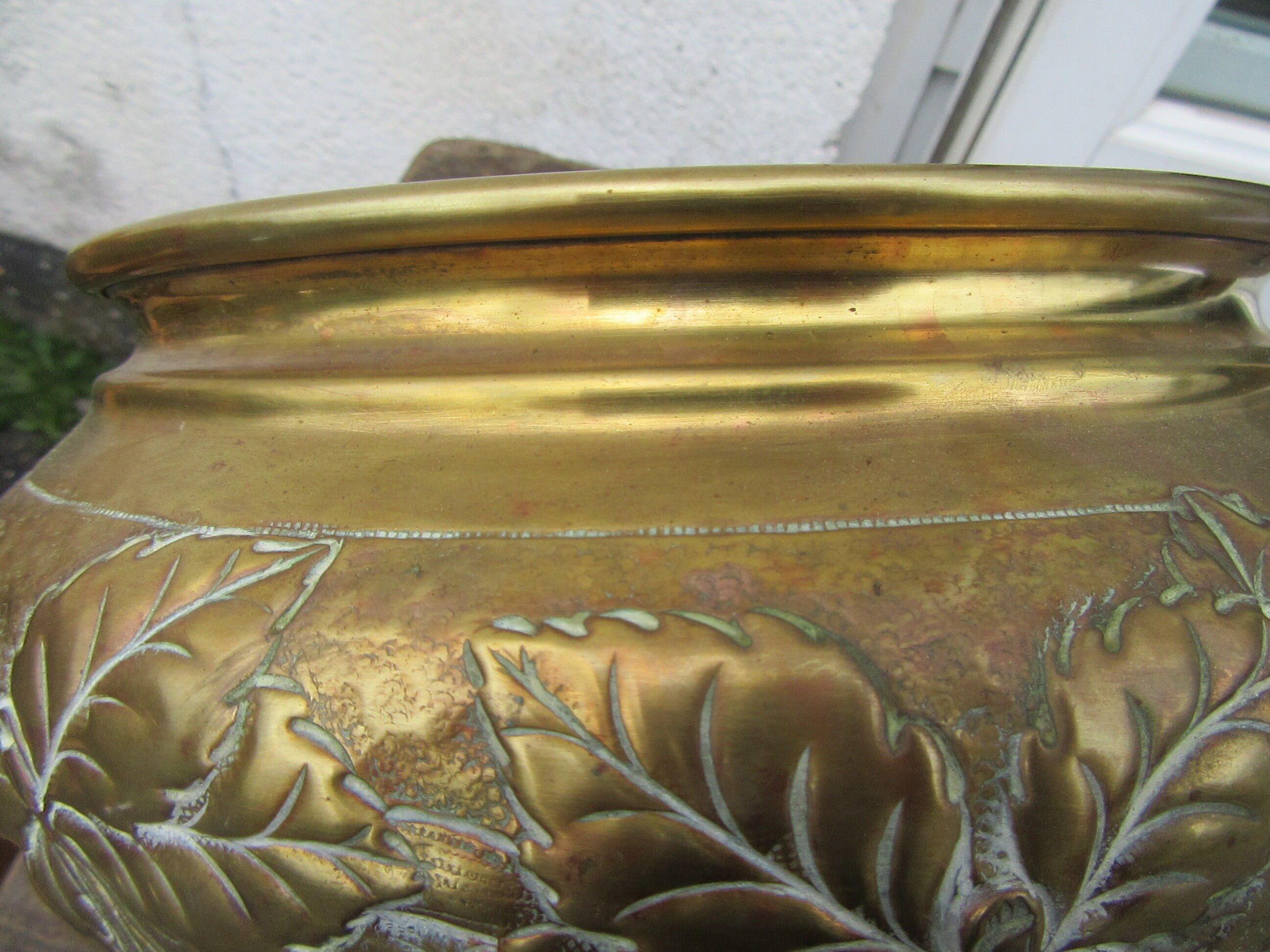 Jardinière laiton