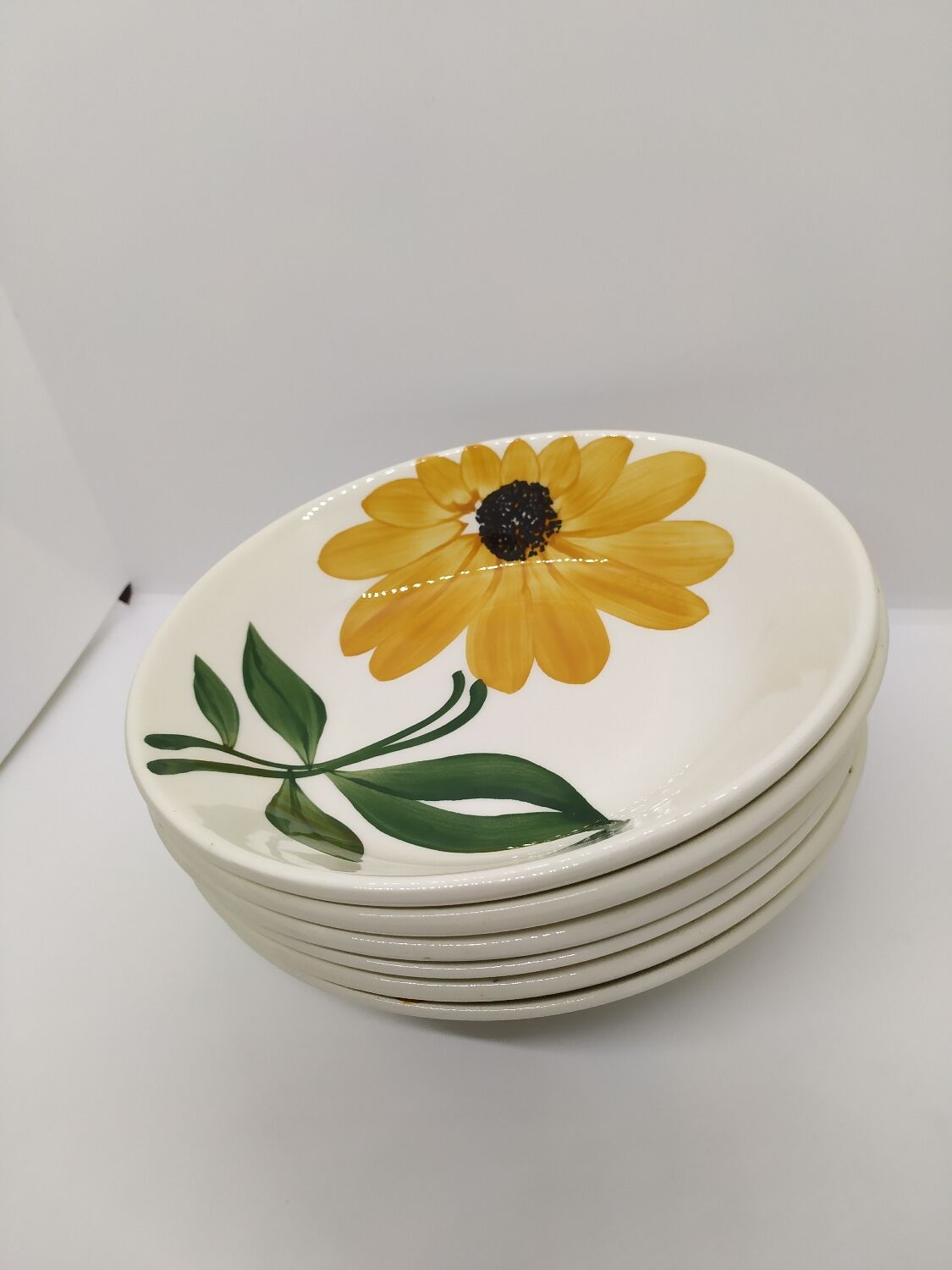 Vintage Gien soup plates