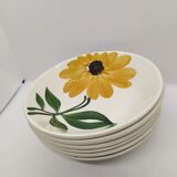 Assiettes creuses Gien vintage