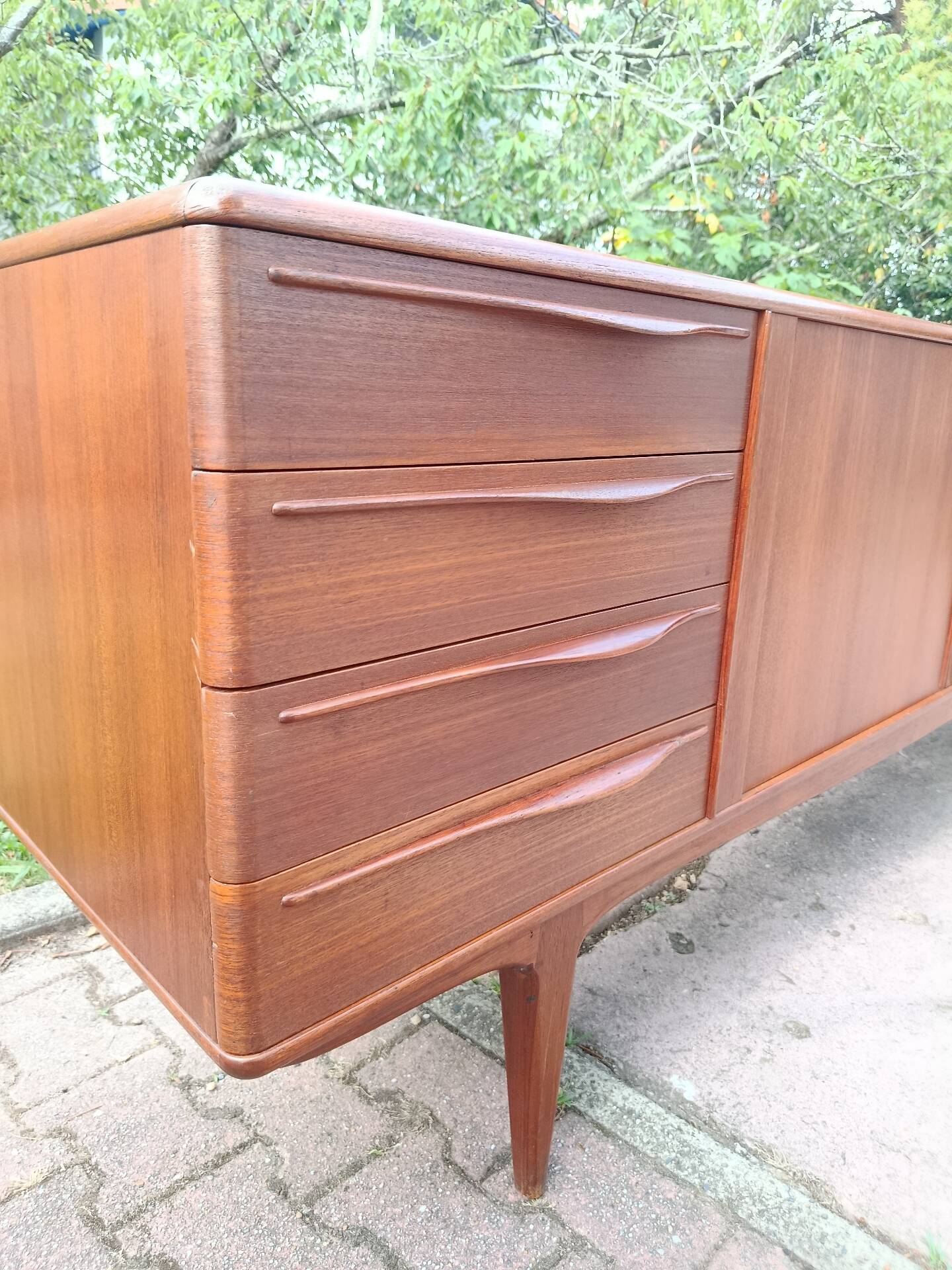 Scandinavian teak sideboard