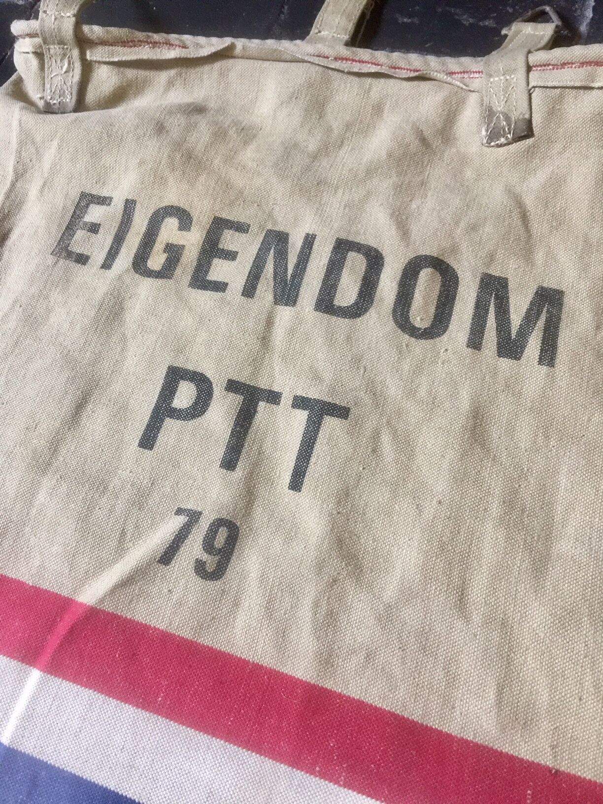 Ancien sac de la poste Pays Bas