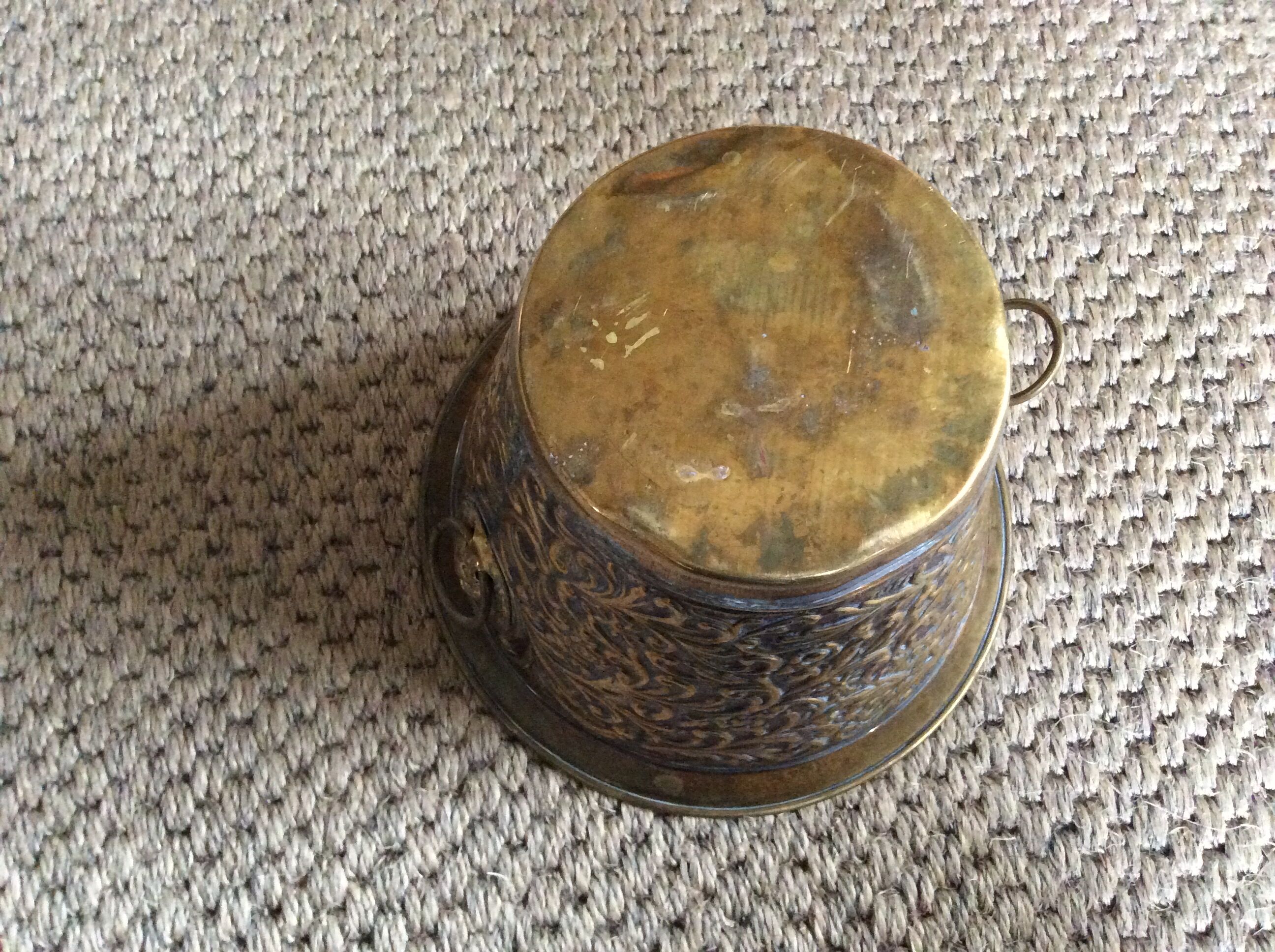 Copper pot cover