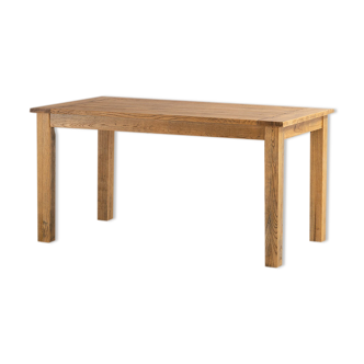 Ribbed wooden table 150cm
