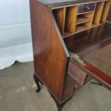 Secretary English chippendale in mahogany, 19th
