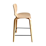 Beech bar chair