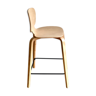 Beech bar chair