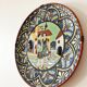 Large glazed terracotta dish