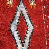 Ancient Berber carpet 125x225cm