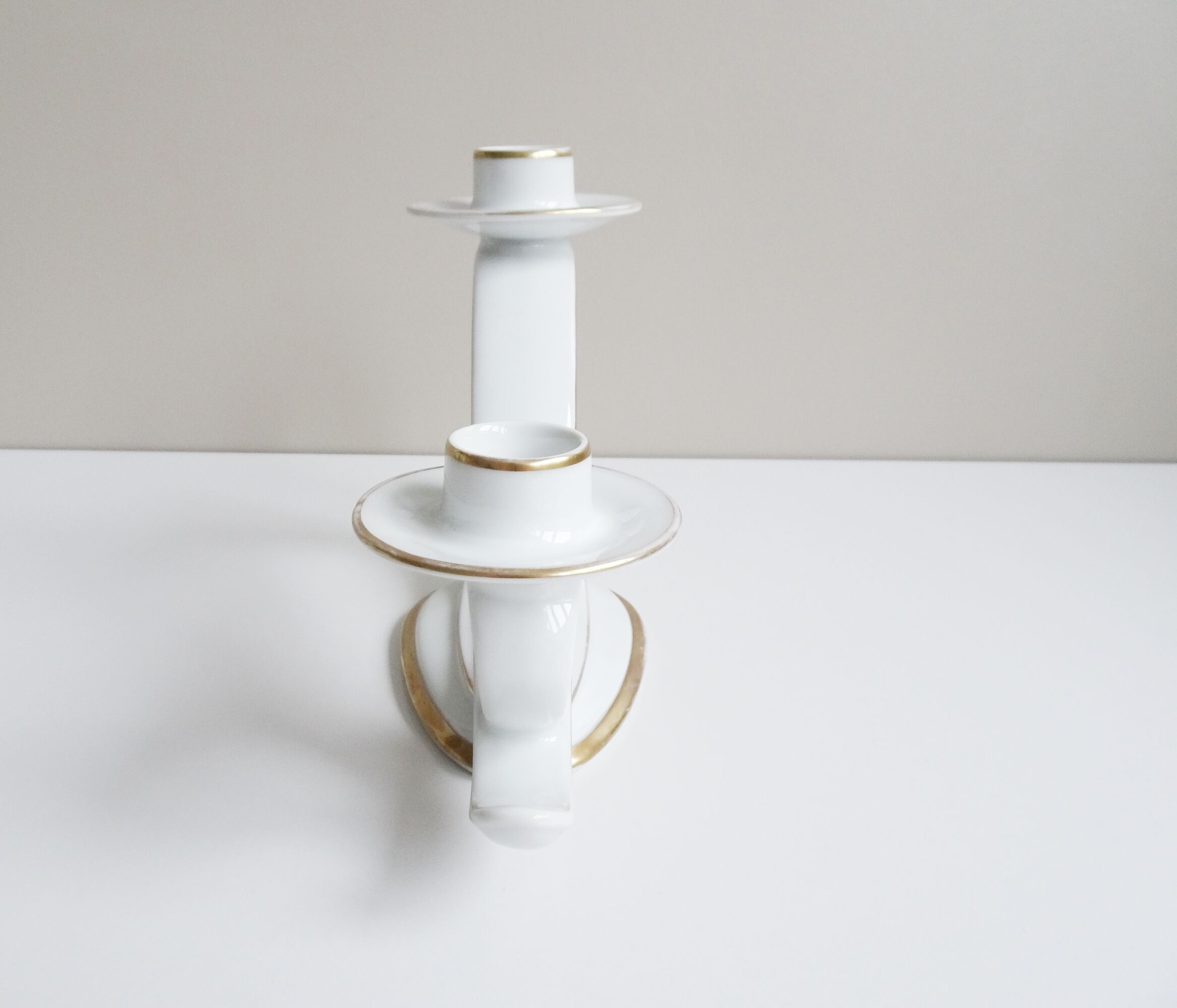 Porcelain candlesticks from Hutschenreuther
