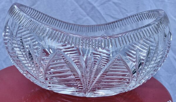 Corbeille coupe art déco en Cristal de Baccarat