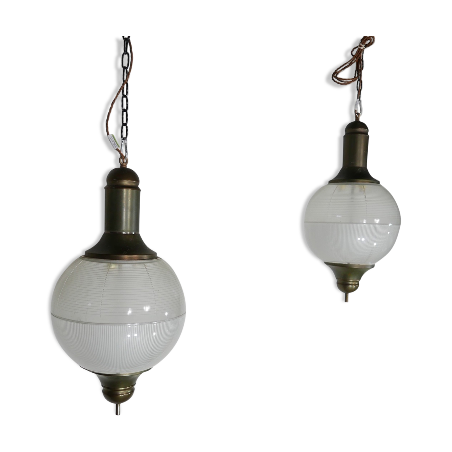 Italian mid century hanging lights