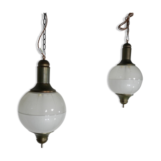 Italian mid century hanging lights