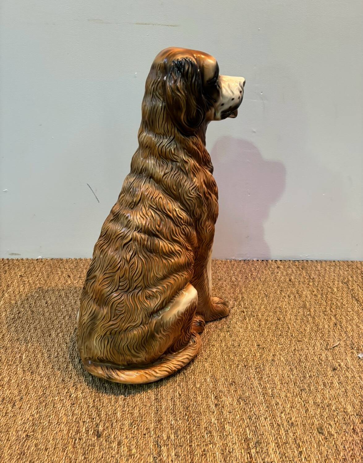 Earthenware dog 1970