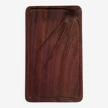 Vintage wooden cutting board dimension: height -40cm- width -23.5cm-