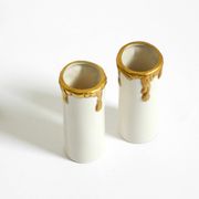 Beautiful hand-painted Mid Century porcelain wall lamp