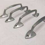 Old art deco metal handles restoration furniture drawers door