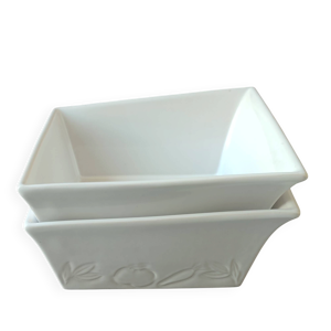 Duo plats à gratin carrés