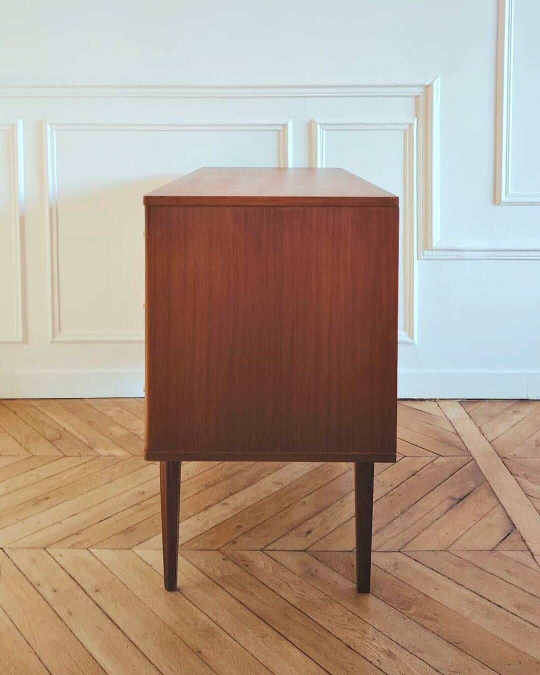 Renovated vintage buffet/enfilade, Scandinavian style, 1960s.