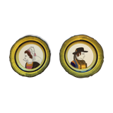 Two vintage Henriot plates