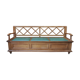 Grand Bench Box in solid oak from the 1950s