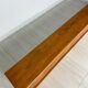 1960s vintage mid-century XL teak floating wall unit / wall-mounted sideboard / showcase by Bartels