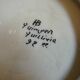 Pair of plates or dishes in Quimper earthenware, HB, René QUILLIVIC