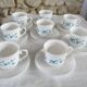 8 Cups myosotis - 8 per cups arcopal