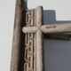 Former carved wood bench Orient/Asia