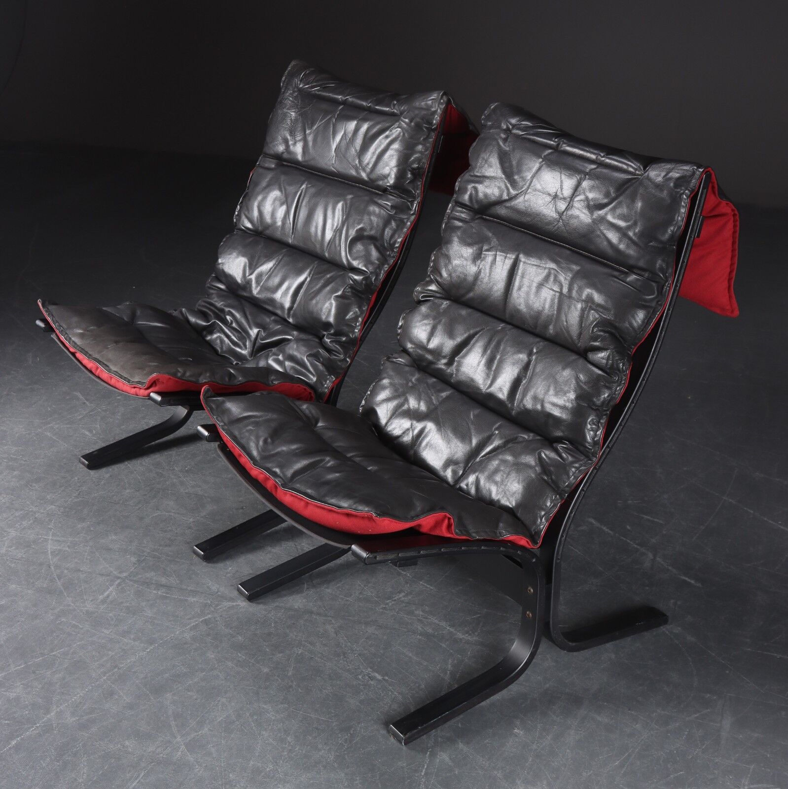 Ingmar Relling, pair of armchairs, Siesta model