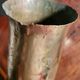 Vase Obus Chiselled Decor of Branches Trench Art Poilu WW1 14 18