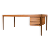 Mid-century modern teak desk by Torbjørn Afdal for Bruksbo, 1960s