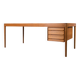 Mid-century modern teak desk by Torbjørn Afdal for Bruksbo, 1960s