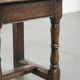 Chaise antique lorraine du XVIIIe siècle en chêne