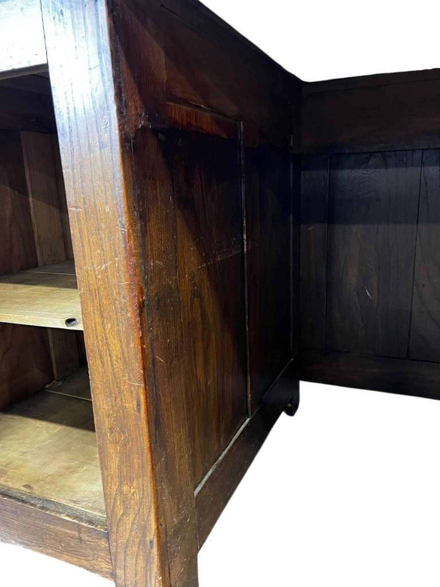 Bureau en bois vintage / table d'écriture