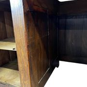 Bureau en bois vintage / table d'écriture