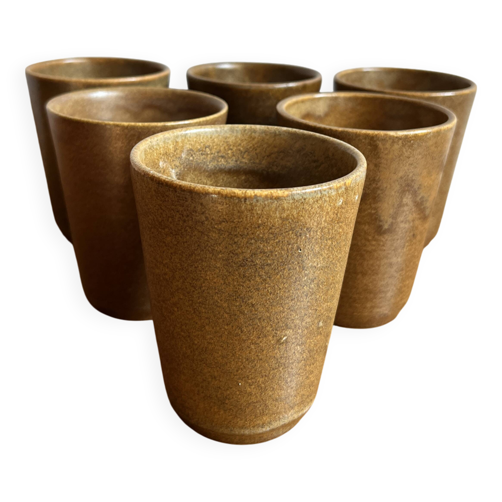 Digoin stoneware tumbler glasses