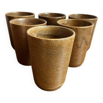 Digoin stoneware tumbler glasses