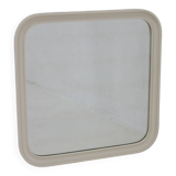 1960s Square Wall Mirror, Italy
