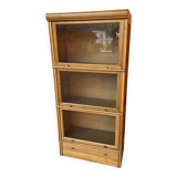 Modular Bookcase in Walnut and Oak by MD, 1960-70s