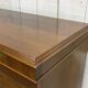 1950s English buffet bar in walnut and walnut burl.