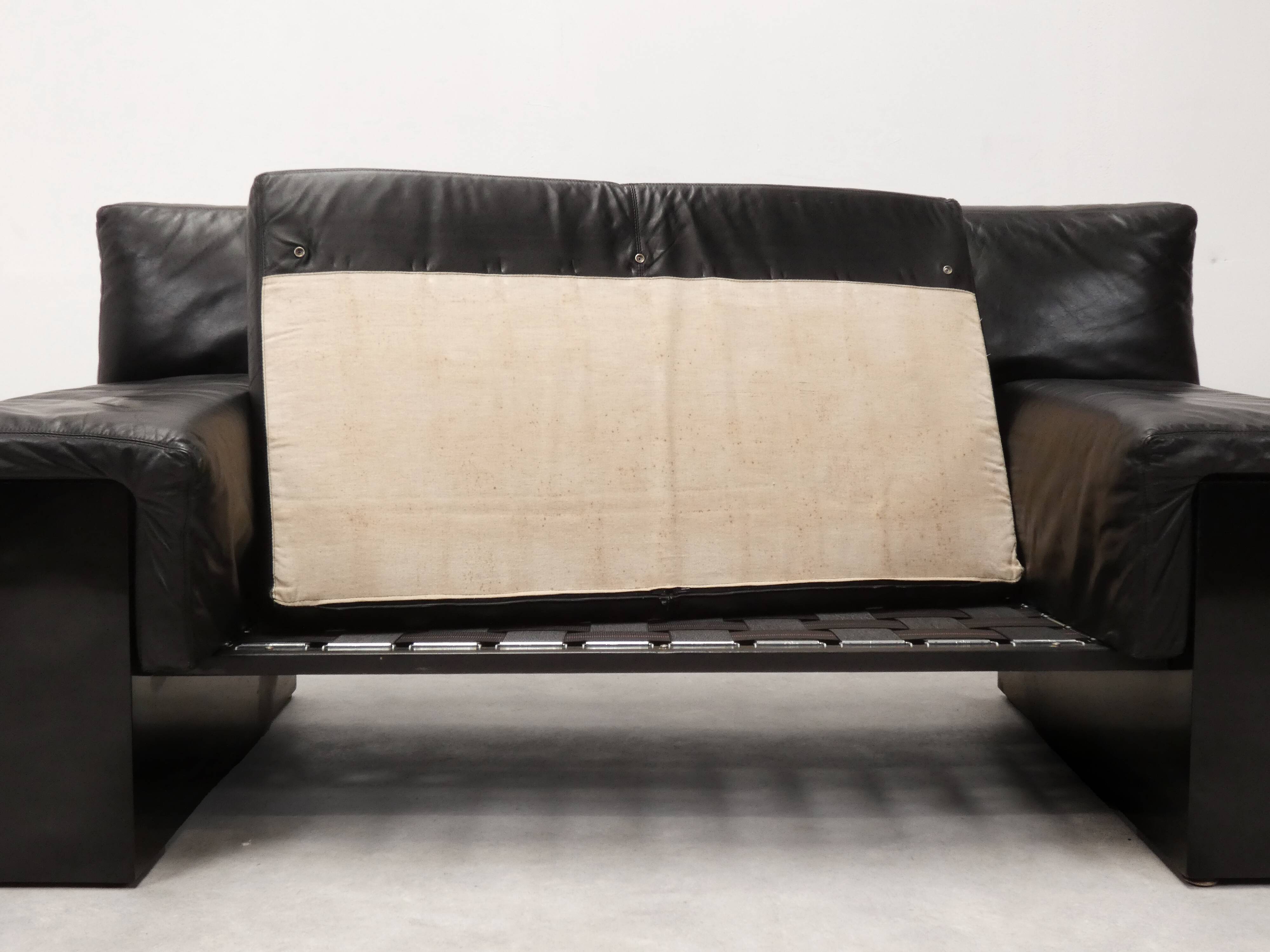 Brigadier loveseat - Cini Boeri for Gavina