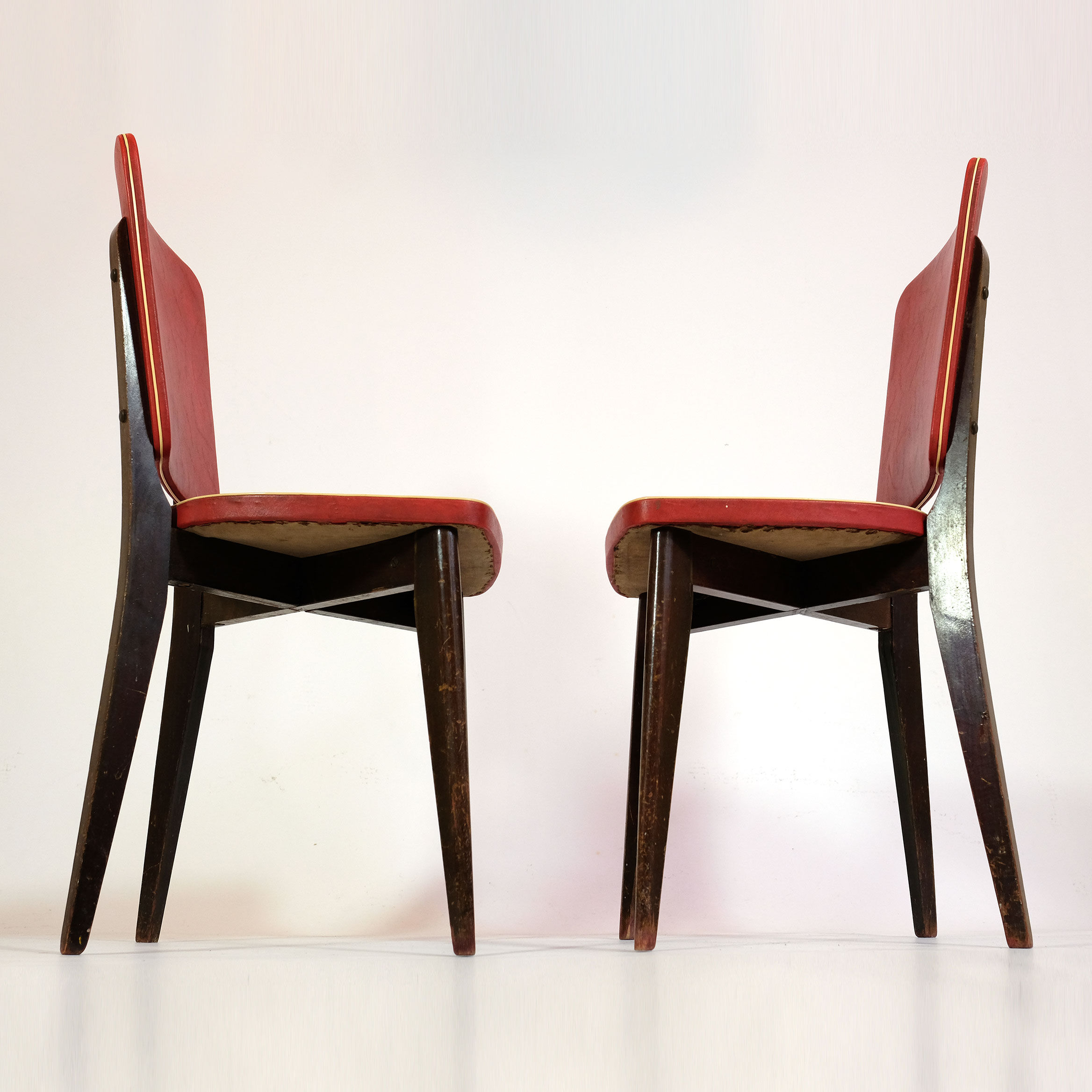 Paire des chaises des années 70