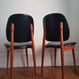 Set of 2 Baumann Pegase model chairs
