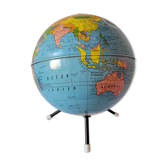 Globe terrestre Cartes Taride en métal