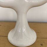 Scandinavian candlestick 3 lights white ceramic