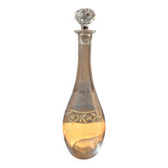 Baccarat wine decanter, early 20th century