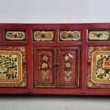 19th Century Chinese Buffet with 4 Doors and 6 Drawers