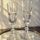 2 verres Saint Louis modèle Trianon